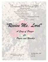 Revive Me, Lord SATB choral sheet music cover